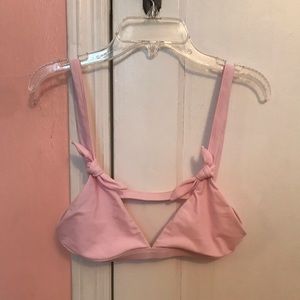 Pink Mikoh bikini top NWOT